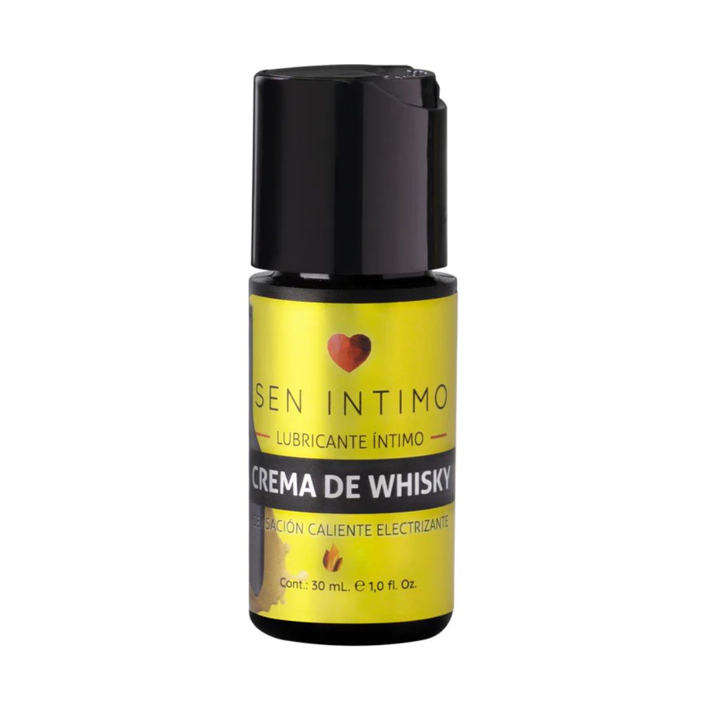 LUBRICANTE SEN INTIMO CALIENTE CREMA DE WHISKY 30ML