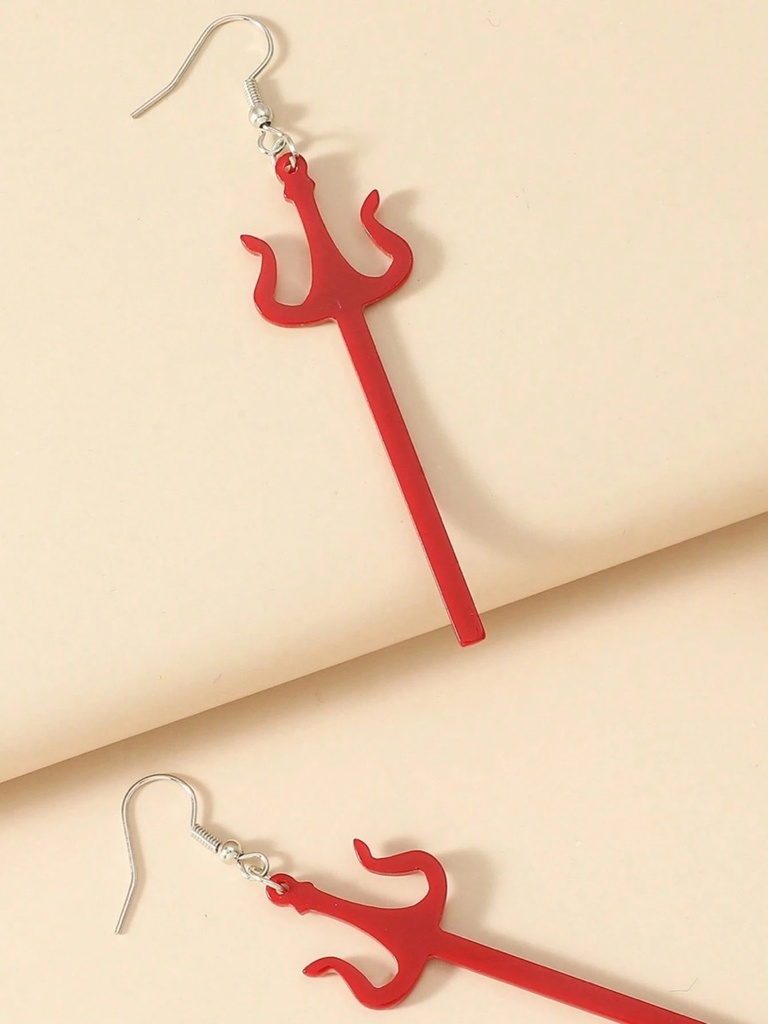 ARETES DE TENEDOR DIABLO