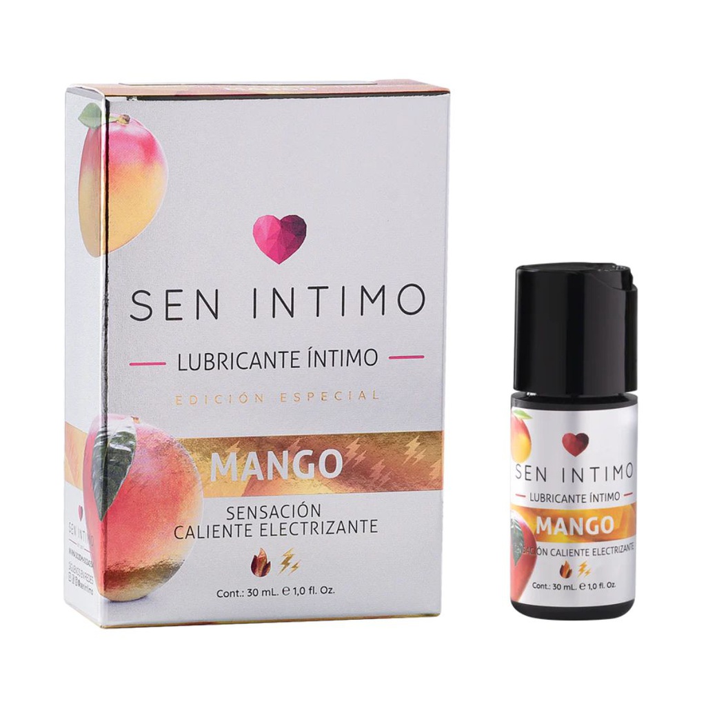 LUBRICANTE SEN INTIMO MANGO CALIENTE ELECTRIZANTE 30ML